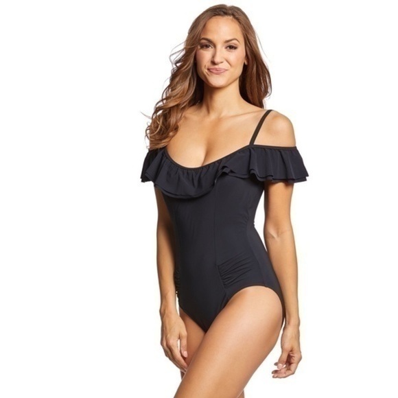 Profile by Gottex | Off The Shoulder One Piece - Picture 3 of 6